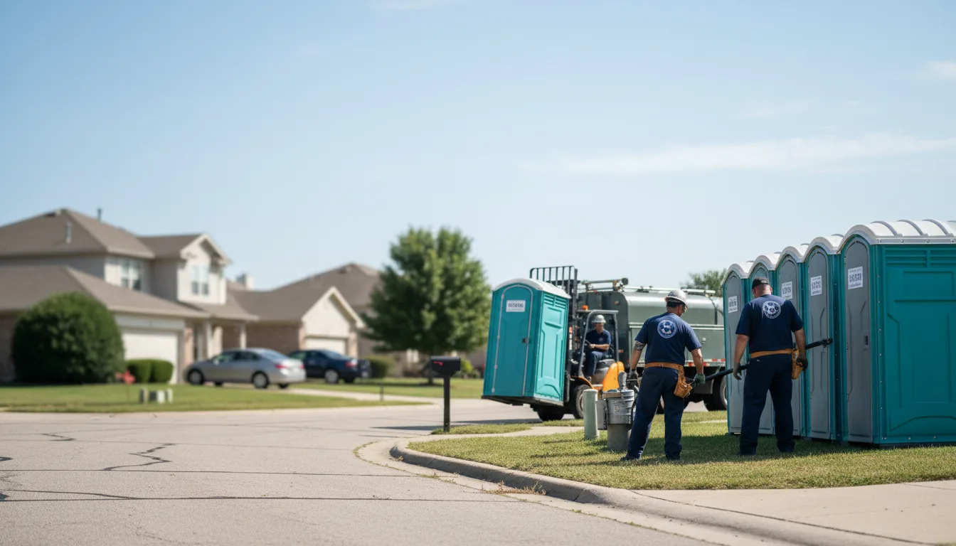 Porta Potty Rental in Osnabrock, ND near me